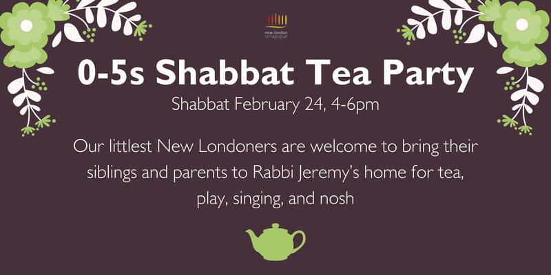 Banner Image for 0-5's Shabbat Tea Party